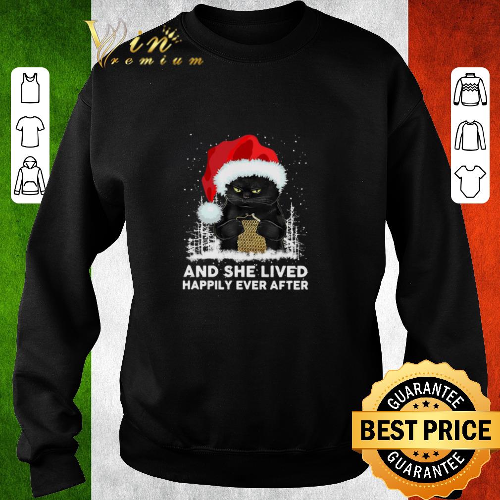 Premium Black Cat And She Lived Happily Ever After Christmas Sweater shirt 9ea8aaae premium black cat and she lived happily ever after christmas sweater shirt 4 - Premium Black Cat And She Lived Happily Ever After Christmas Sweater shirt