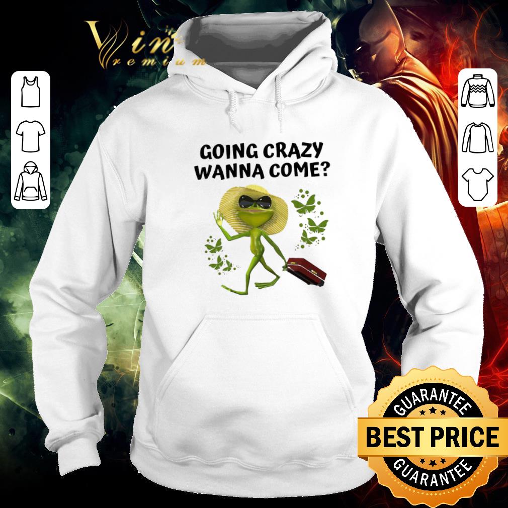 Hot Frog Going Crazy Wanna Come shirt a94b0864 hot frog going crazy wanna come shirt 4 - Hot Frog Going Crazy Wanna Come shirt