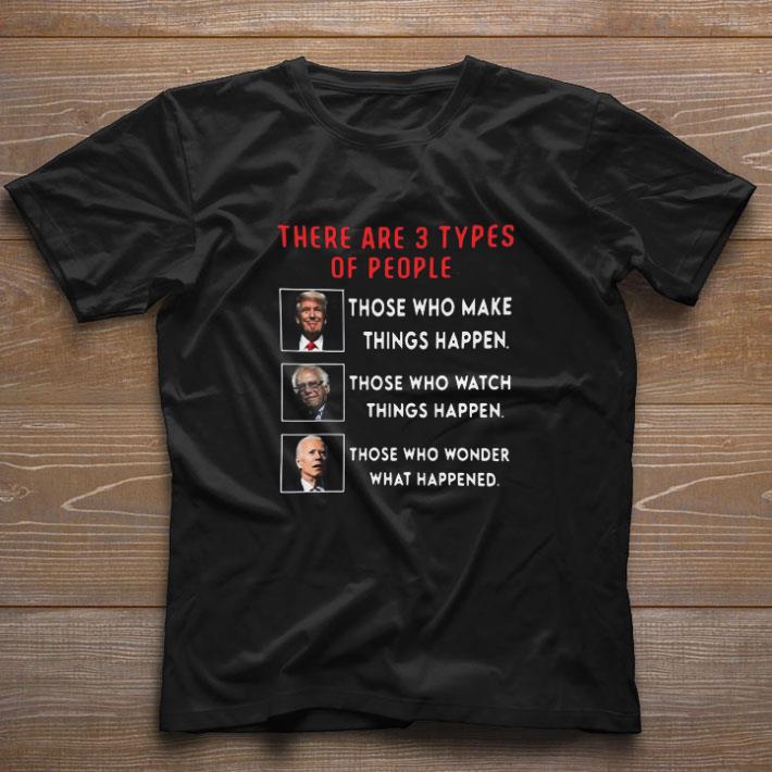 Awesome Donald Trump Vs Joe Biden Vs Bernie Sanders Funny Election shirt