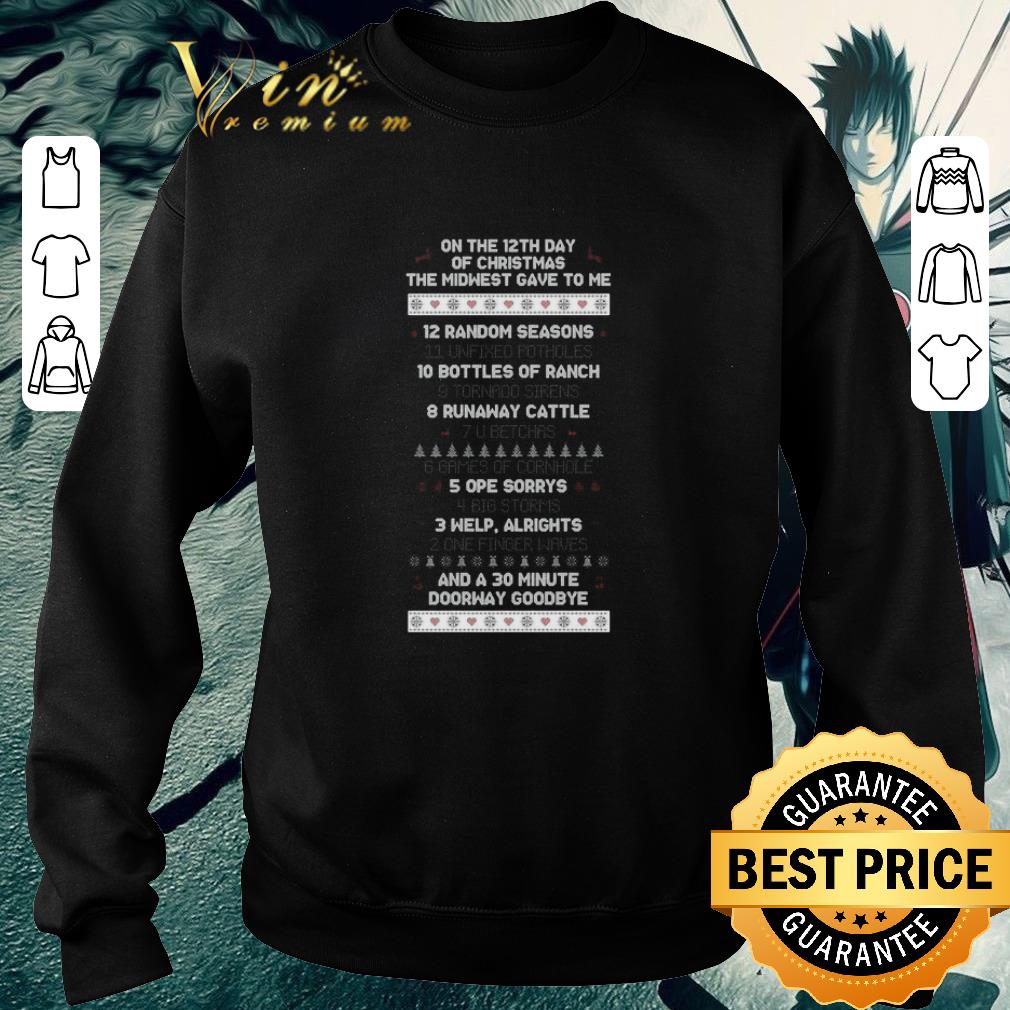 aa7ad293 premium on the 12th day of christmas the midwest gave to me 12 random 10 bottles of ranch seasons sweater 4 - Premium On The 12th Day Of Christmas The Midwest Gave To Me 12 Random 10 Bottles Of Ranch Seasons sweater