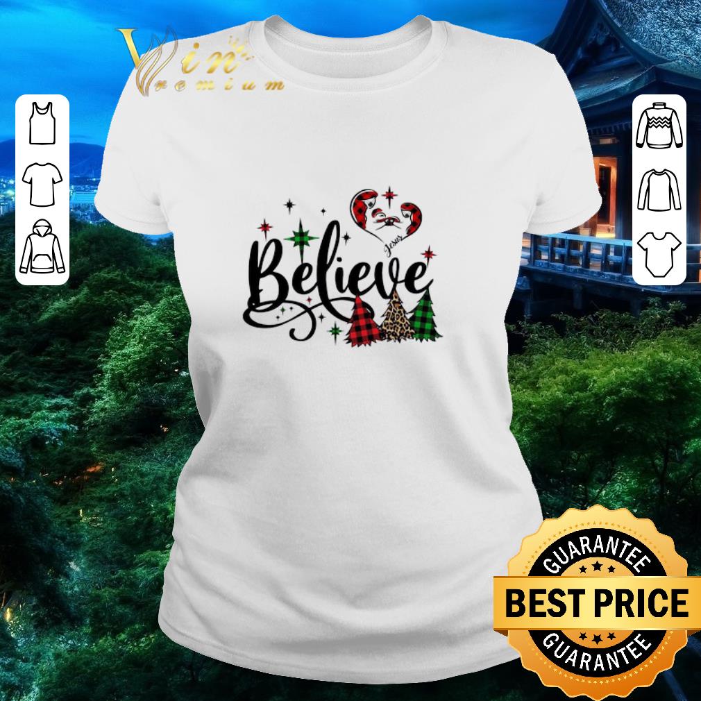 Nice Believe Jesus Christmas Tree Sweater shirt