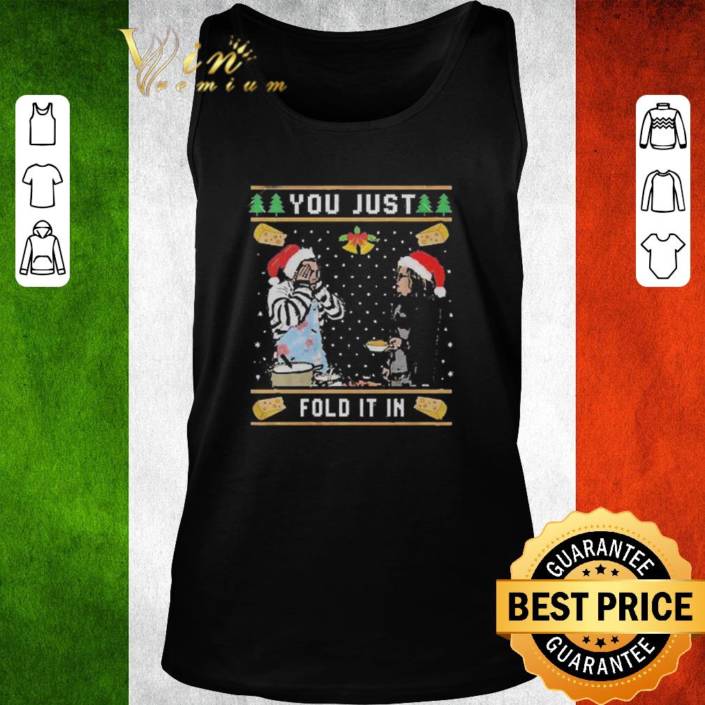 Official Schitts Creek You Just Fold It In Ugly Christmas Sweater shirt Official Schitts Creek You Just Fold It In Ugly Christmas Sweater shirt