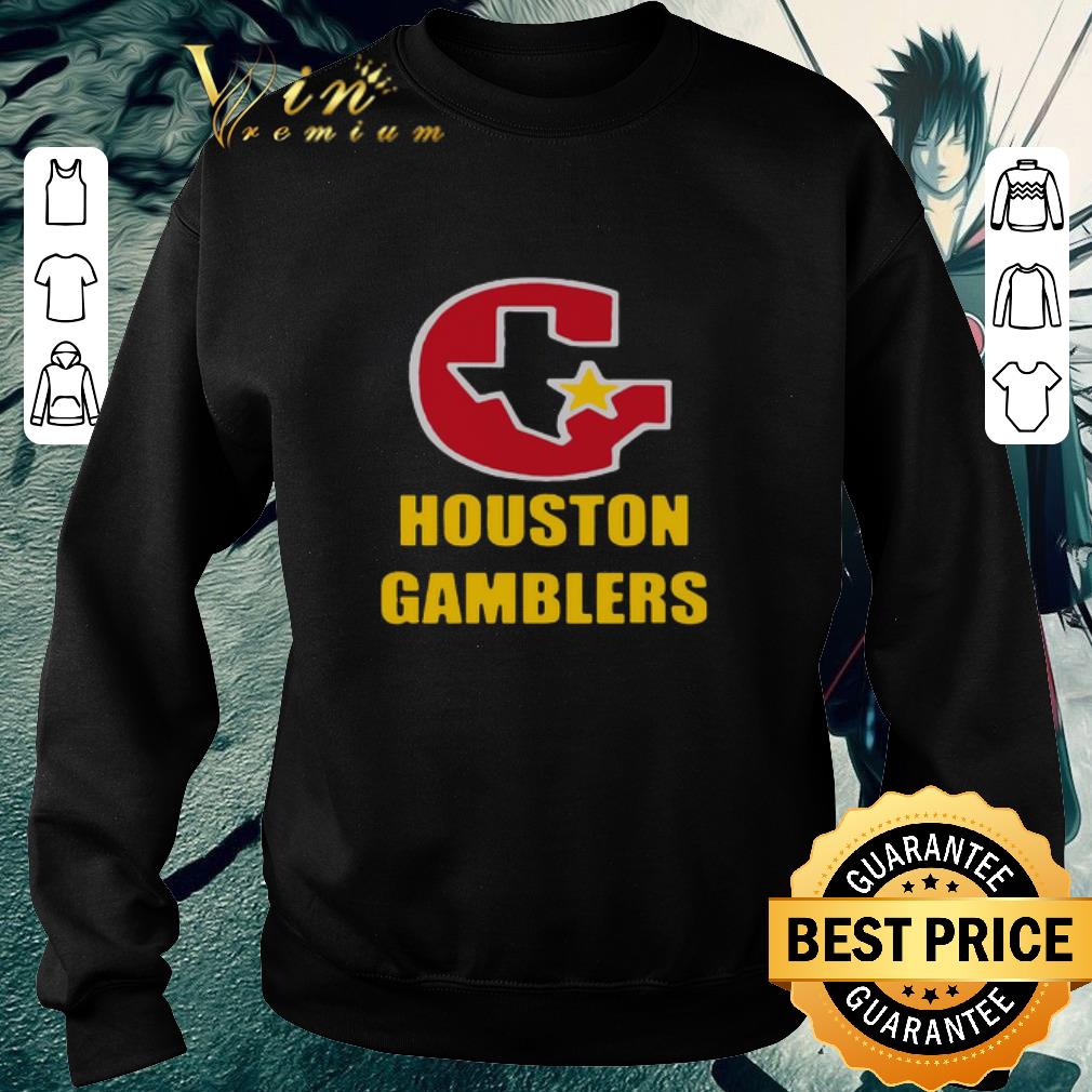 b0693bff premium houston gamblers shirt 4 - Premium Houston Gamblers shirt