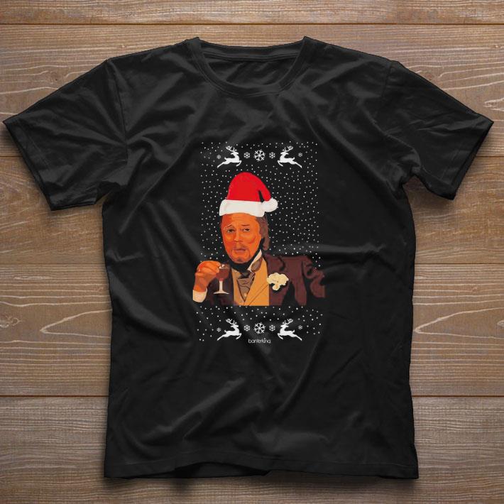 Hot Leonardo Dicaprio Laughing Ugly Christmas Sweater shirt