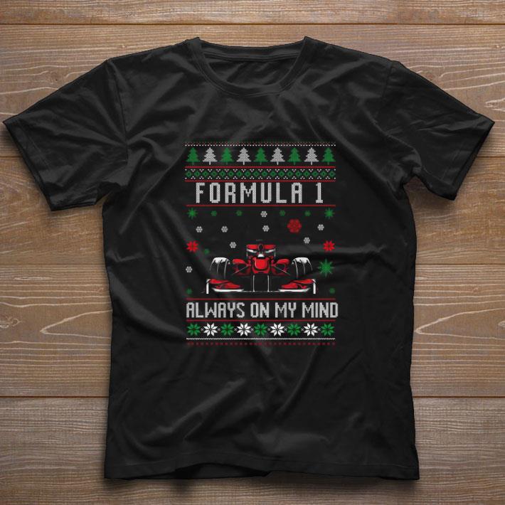Pretty Formula 1 Always On My Mind Ugly Christmas sweater