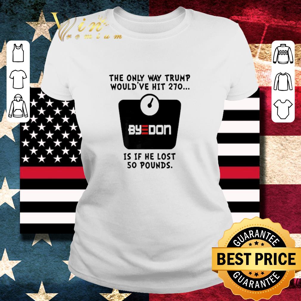 Hot Biden Harris 2020 Win Won Election ByeDon Democrats shirt