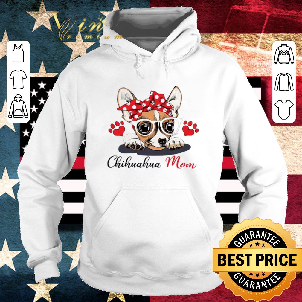 c9dda3c9 official chihuahua dog mom paw heart shirt 4 - Official Chihuahua Dog Mom Paw Heart shirt