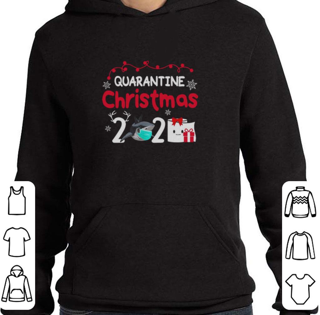 cb295240 hot quarantine christmas 2020 shark mask toilet paper sweater shirt 4 - Hot Quarantine Christmas 2020 Shark Mask Toilet Paper Sweater shirt