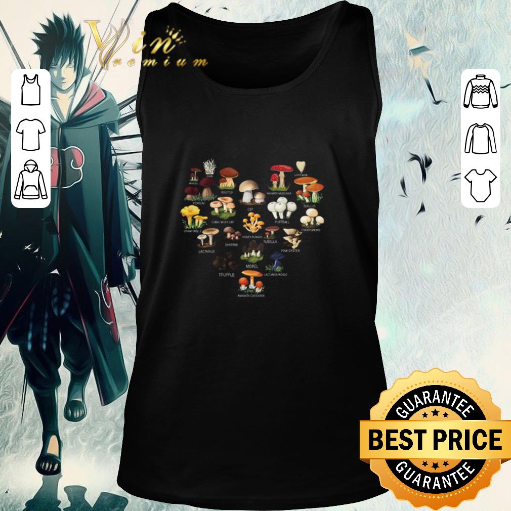 Top Mushroom Parasol Enoki Boletus shirt