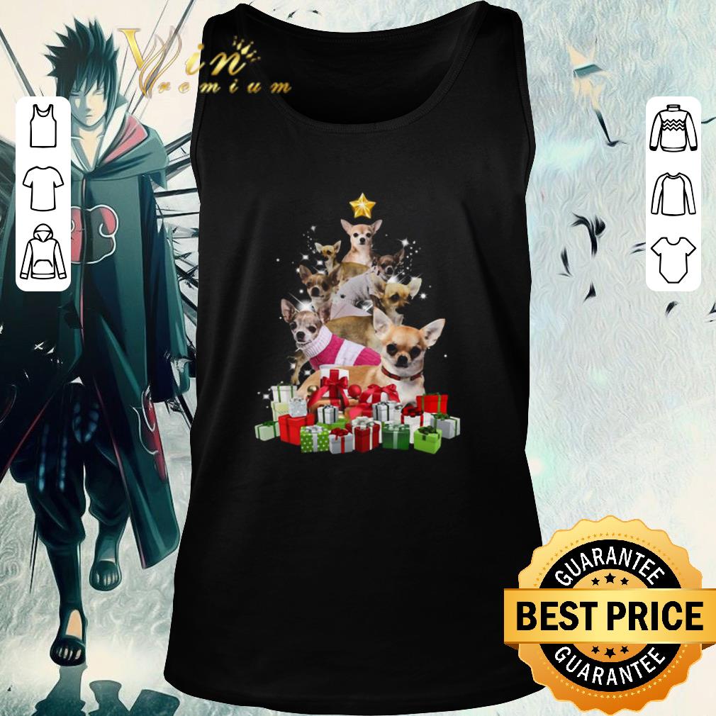 Premium Chihuahua Christmas Tree shirt
