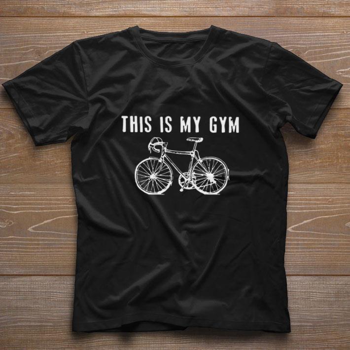 Premium Bicycle This Is My Gym shirt