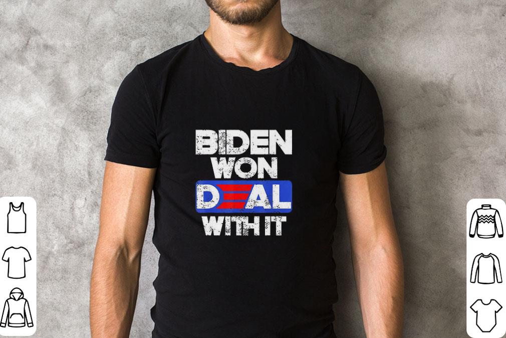 Premium Joe Biden 2020 Won Deal With It shirt