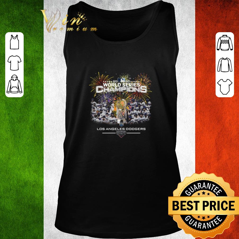 Top 2020 World Series Champions Los Angeles Dodgers shirt
