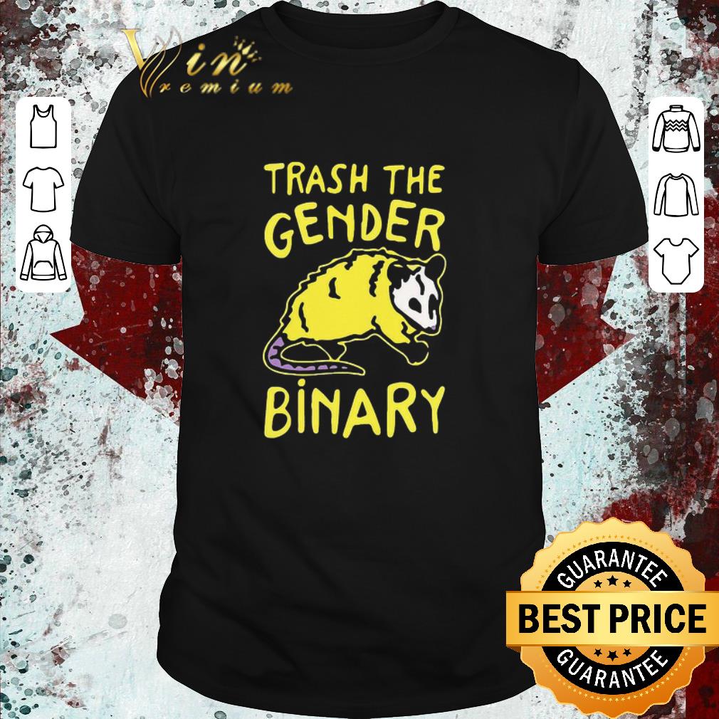 Premium Raccoon Trash The Gender Binary shirt