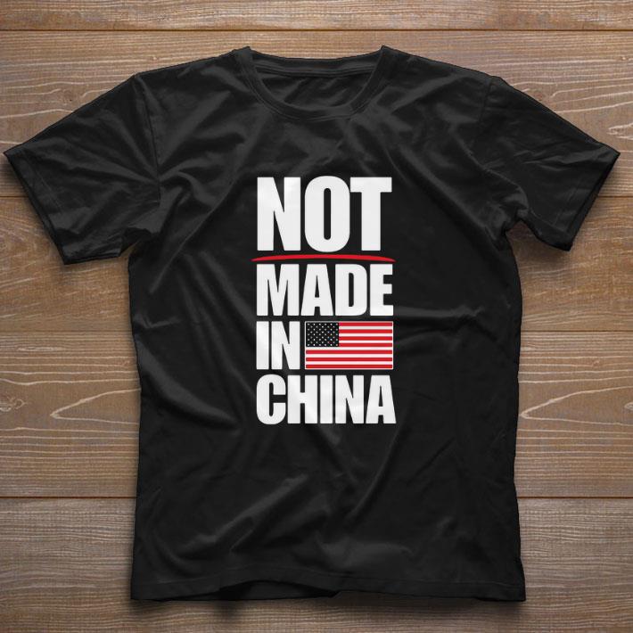 Original Not Made In China American Flag shirt