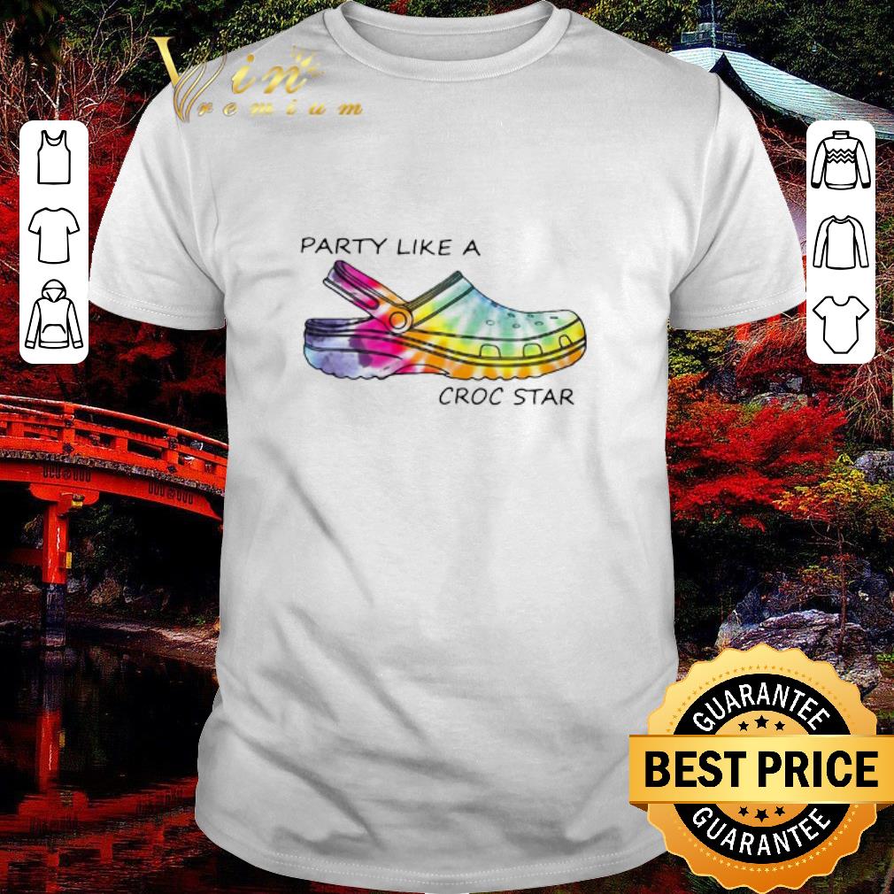 Awesome Party Like A Croc Star shirt