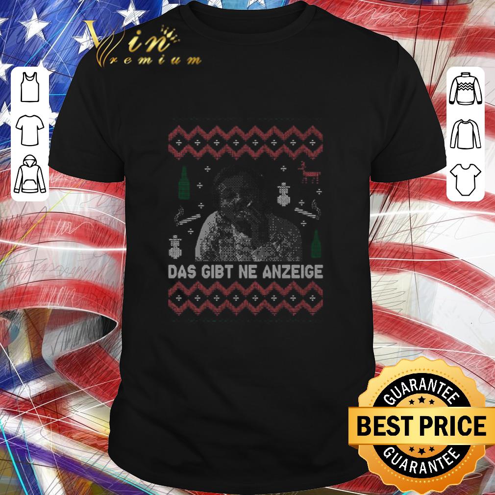 Premium Das Gibt Ne Anzeige Ugly Christmas Sweater shirt