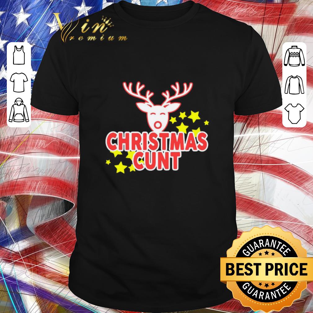 Top Reindeer Christmas Cunt Sweater shirt