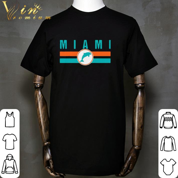 Premium MIA Miami Local Standard MIA Retro Dolphin Miami FL shirt