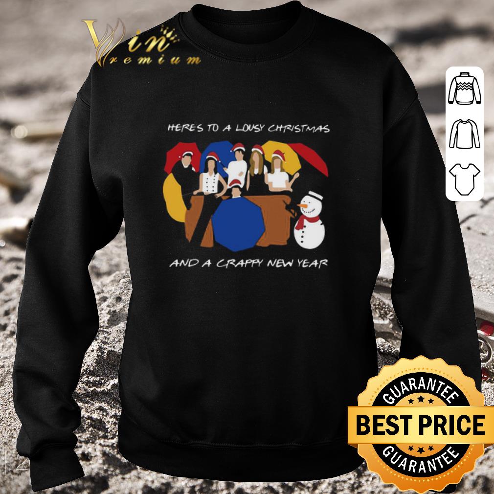 3f3443e0 top friends tv show here s to a lousy christmas and a crappy new year shirt 4 - Top Friends TV Show Here’s To A Lousy Christmas And A Crappy New Year shirt