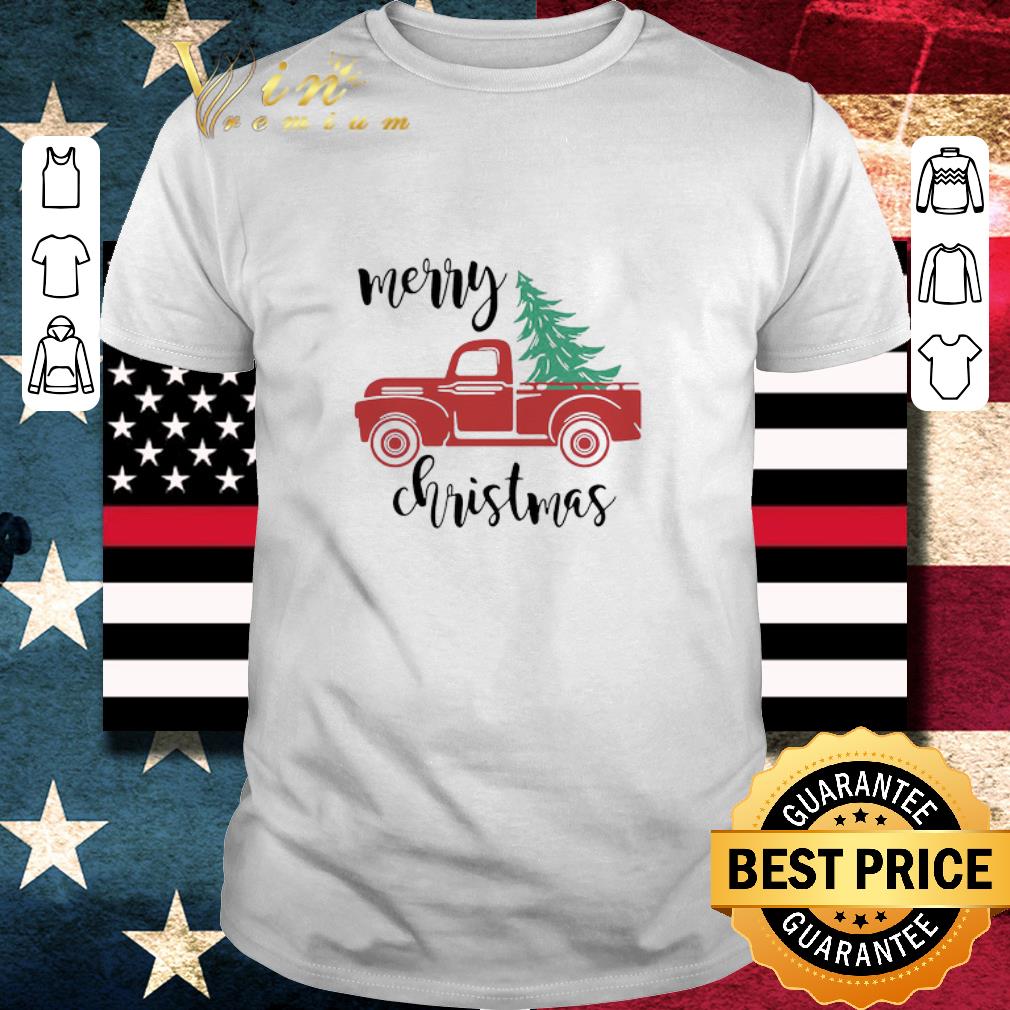 Awesome Merry Christmas Truck Christmas shirt