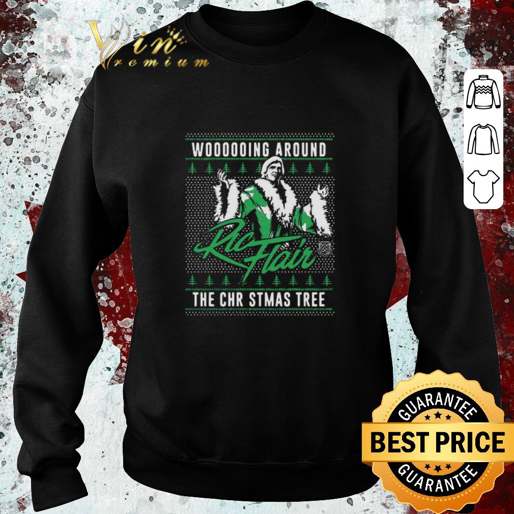 Hot Woooooing Around Ugly Faux Knit Ric Flair The Christmas Tree Sweater shirt 6cc1e19f hot woooooing around ugly faux knit ric flair the christmas tree sweater shirt 4 - Hot Woooooing Around Ugly Faux Knit Ric Flair The Christmas Tree Sweater shirt