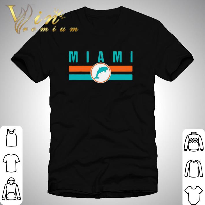 Premium MIA Miami Local Standard MIA Retro Dolphin Miami FL shirt