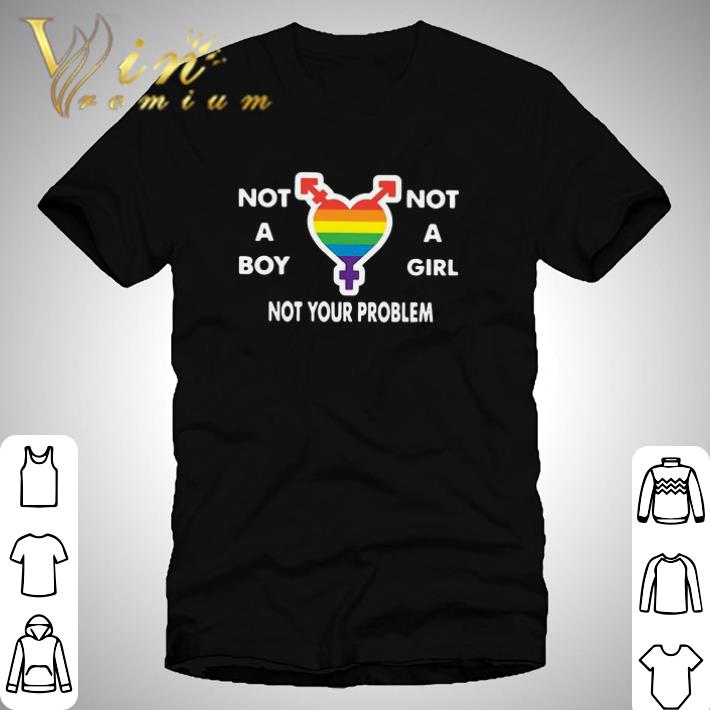 Pretty Not A Boy No A Girl Not Your Problem shirt