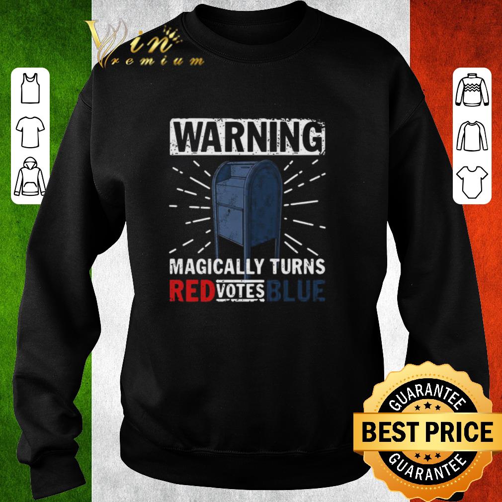 Awesome Warning Magically Turns Red Votes Blue shirt a2f24f58 awesome warning magically turns red votes blue shirt 4 - Awesome Warning Magically Turns Red Votes Blue shirt