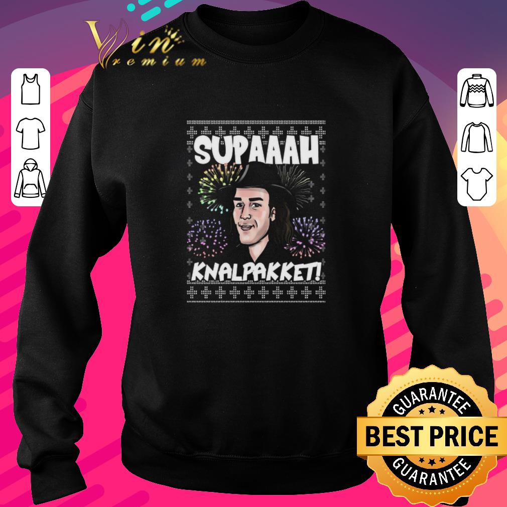 cc11d49c premium supaaah knalpakket ugly christmas sweater shirt 4 - Premium Supaaah Knalpakket Ugly Christmas Sweater shirt