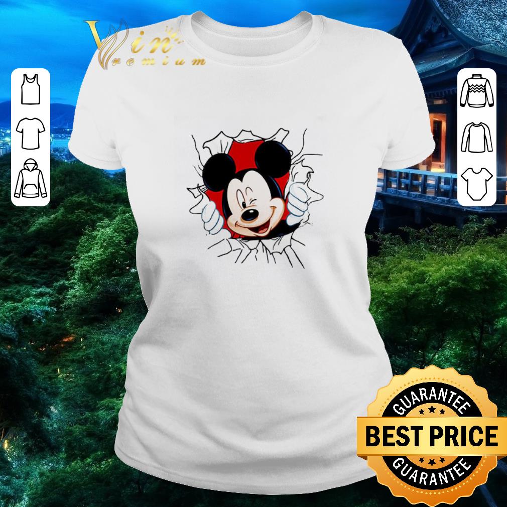 Awesome Blood In Side Me Mickey Mouse shirt