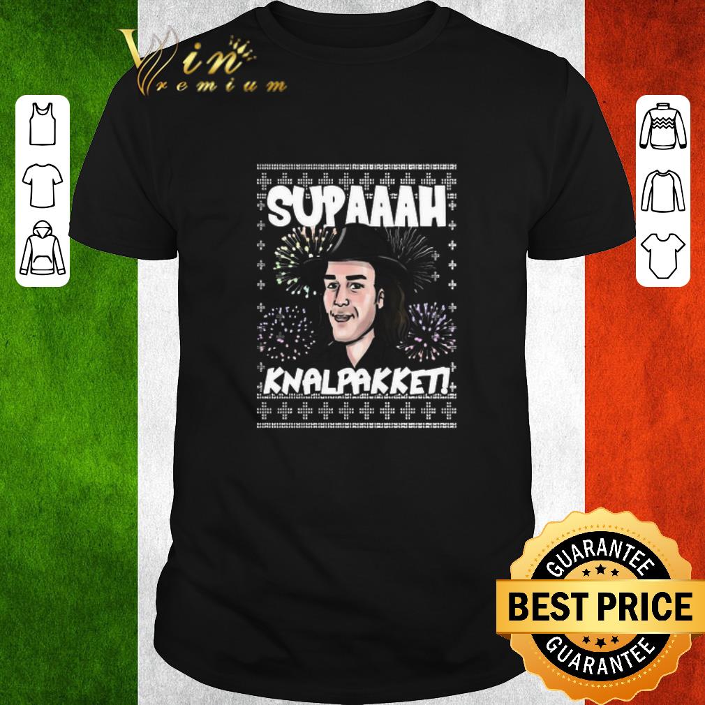 Hot Supaaah Knalpakket Ugly Christmas Sweater shirt