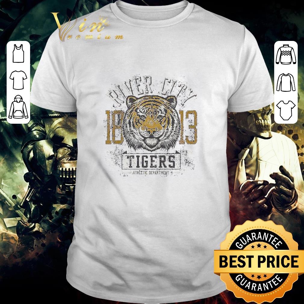 Pretty River City 1813 Tigers Athletic Department shirt