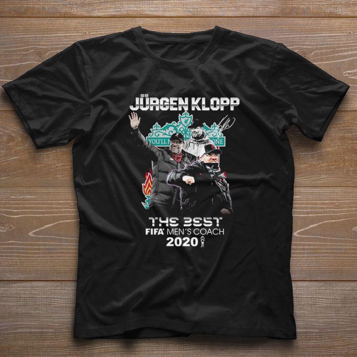 Original Jurgen Klopp The Best Fifa Men’s Coach 2020 Signature shirt