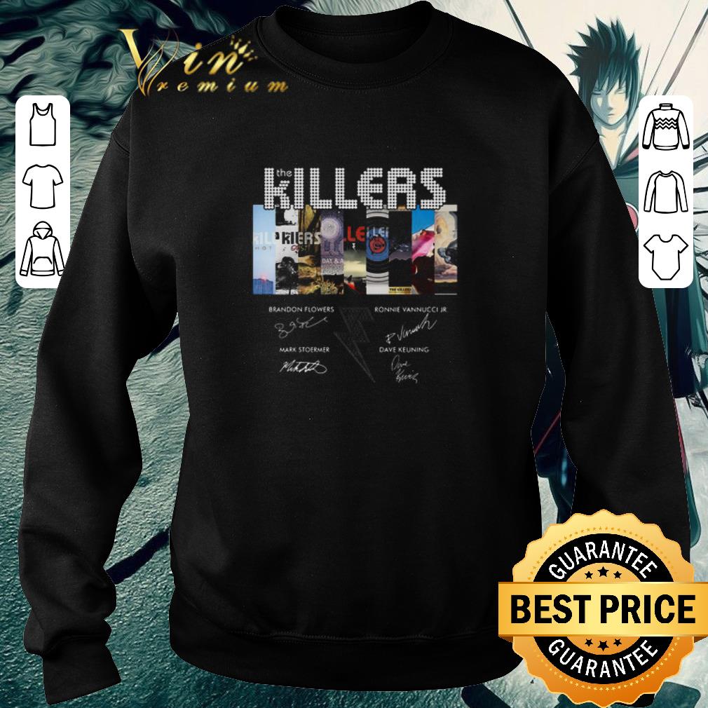 f82e9c71 top the killers band members signatures shirt 4 - Top The Killers Band Members Signatures shirt
