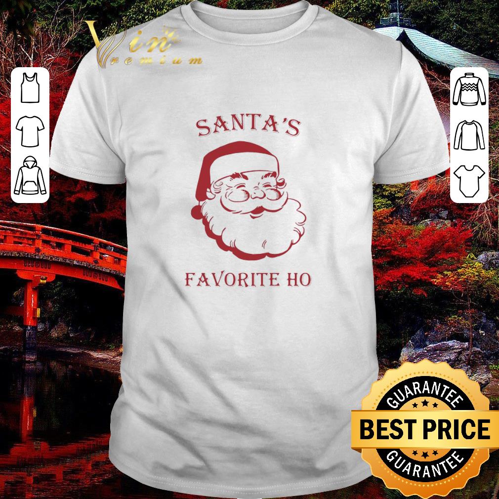 Nice Santa’s Favorite Ho shirt