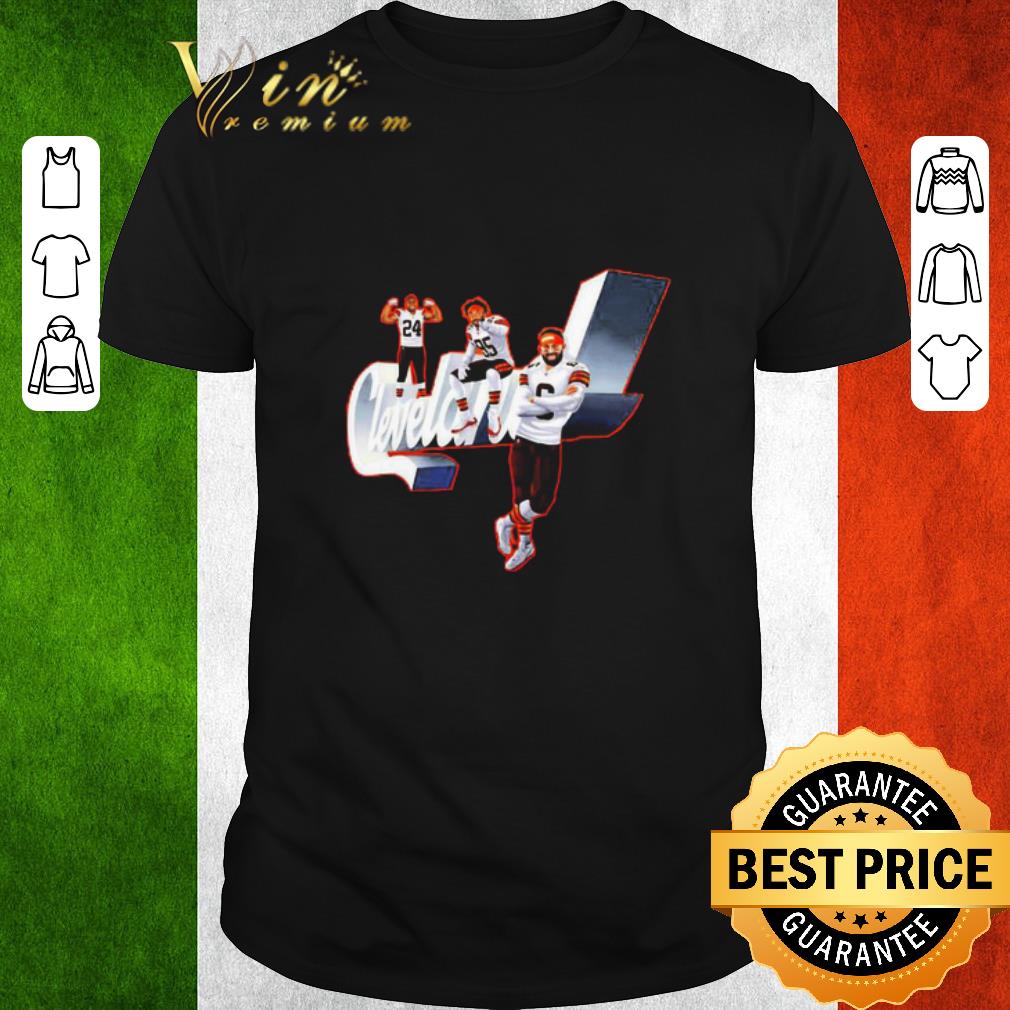 Top Cleveland Browns Nick Chubb Myles Garrett Baker Mayfield shirt