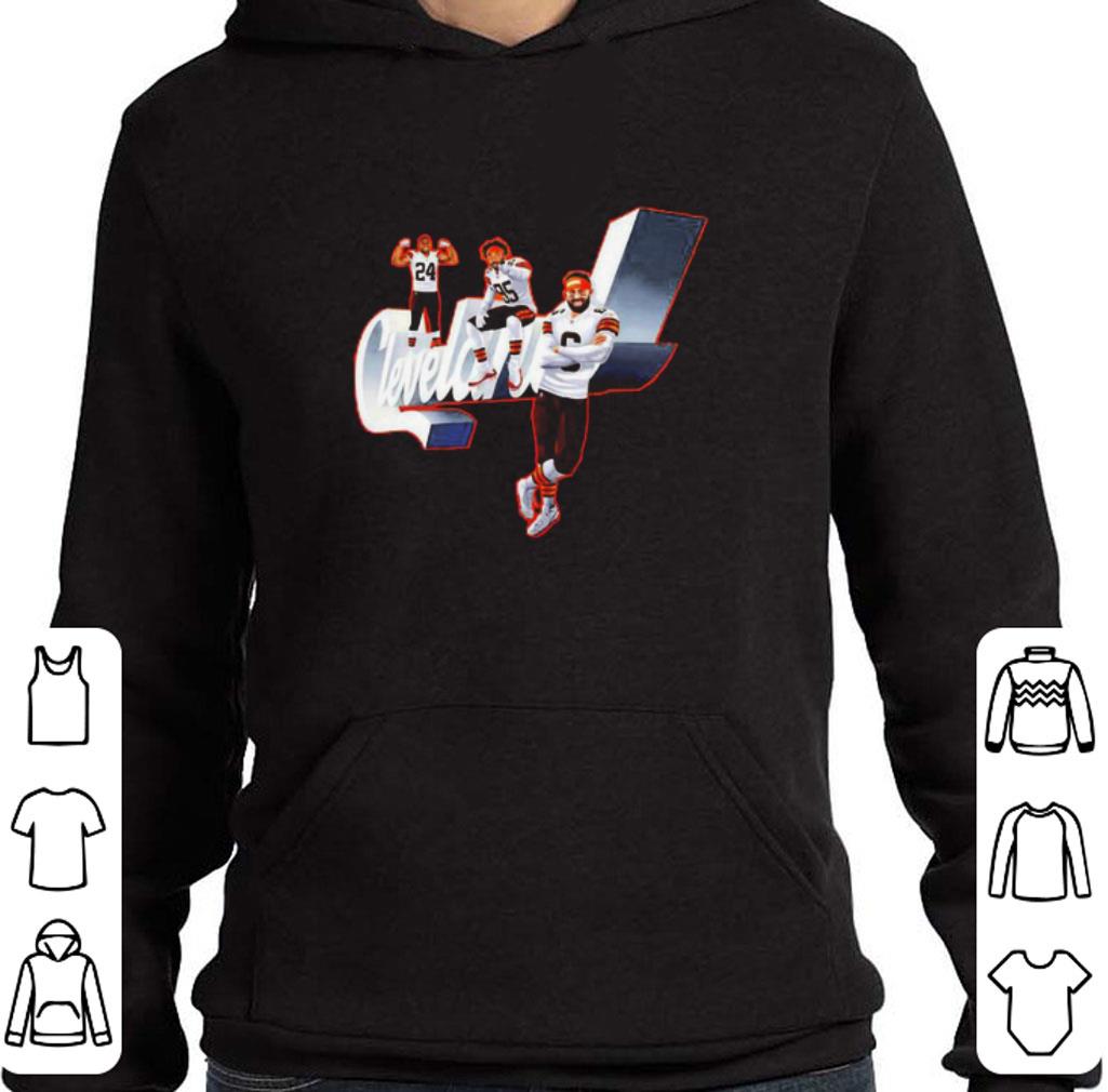 35a77fed nice cleveland browns nick chubb myles garrett baker mayfield shirt 4 - Nice Cleveland Browns Nick Chubb Myles Garrett Baker Mayfield shirt