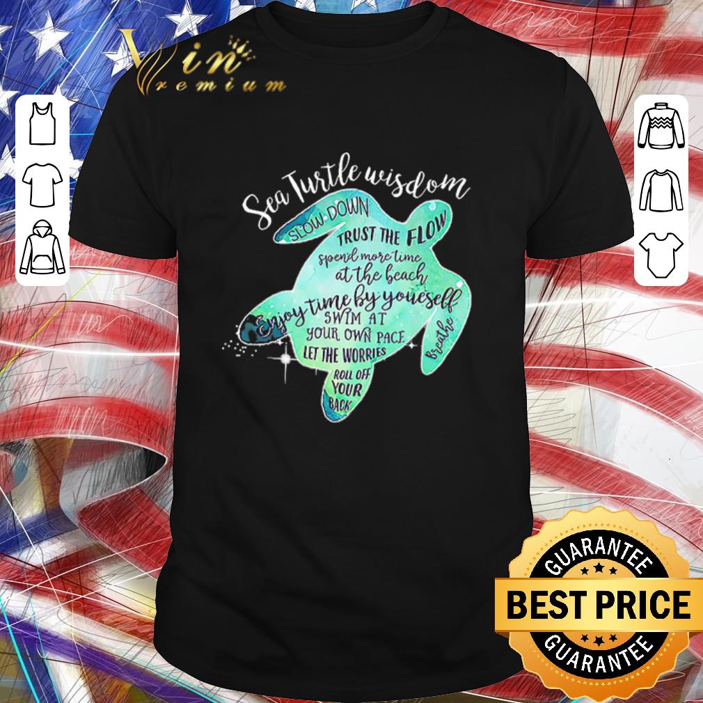 Hot Sea Turtle Wisdom shirt