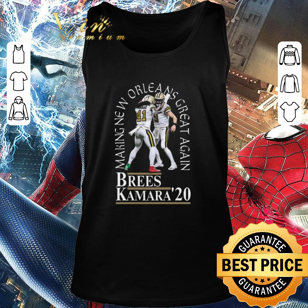 Top Brees Kamara 2020 Making New Orleans Saints Great Again shirt