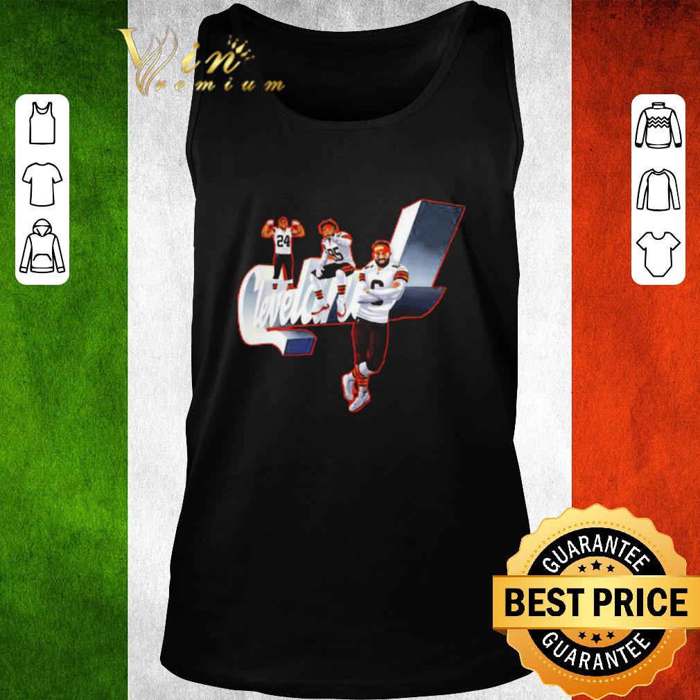 Top Cleveland Browns Nick Chubb Myles Garrett Baker Mayfield shirt