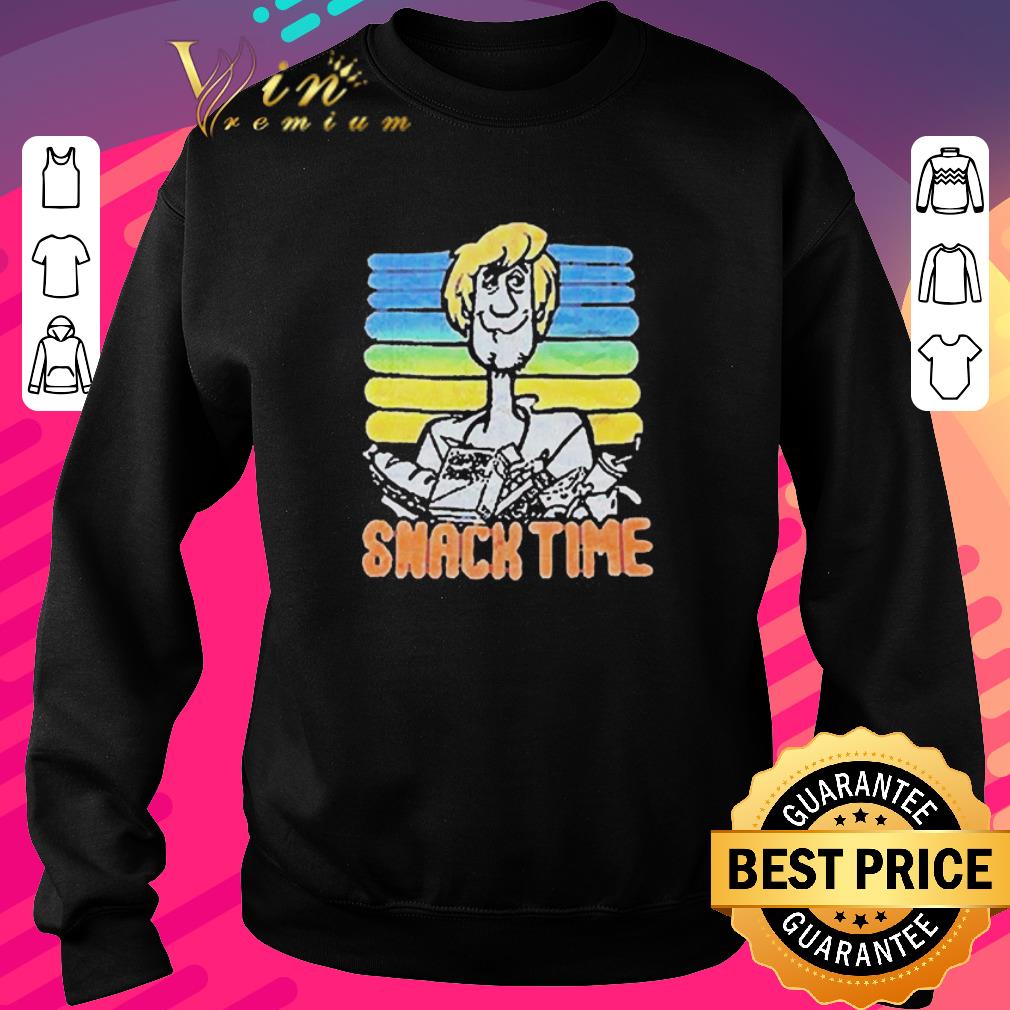 f4d0bc7f hot scooby doo shaggy snack time vintage shirt 4 - Hot Scooby Doo shaggy snack time vintage shirt