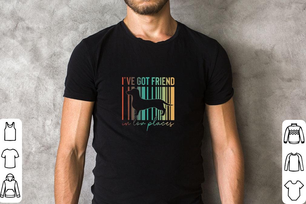 Top Dachshund I’ve Got Friend In Low Places shirt