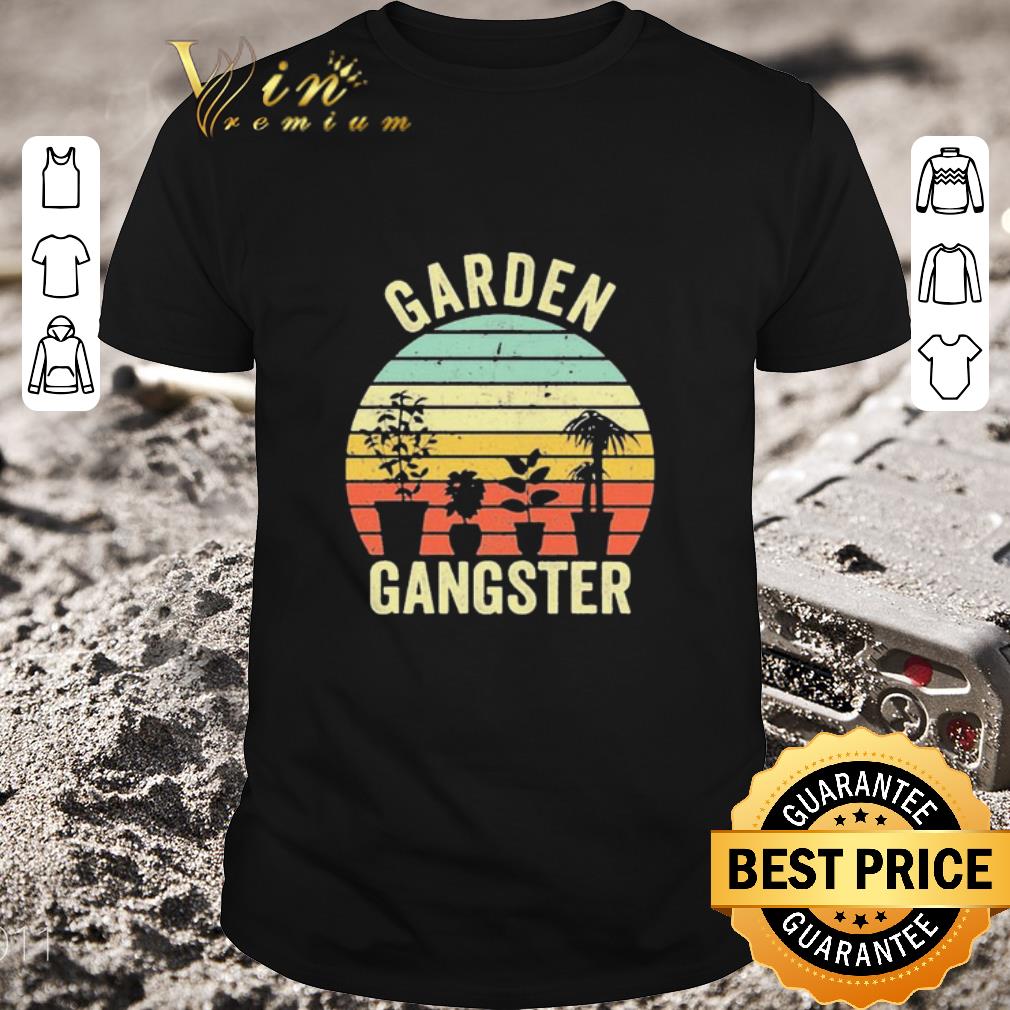 Hot Tree garden gangster vintage shirt
