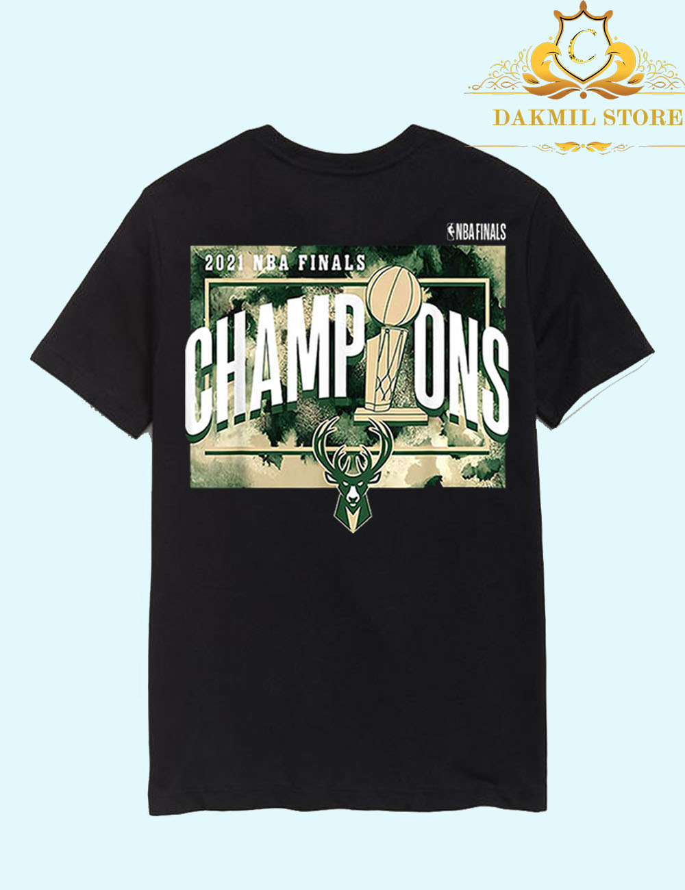 2021 Milwaukee Bucks Eastern Conference Champions T-Shirt