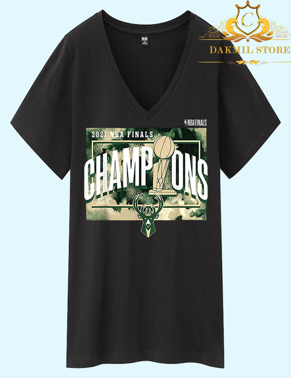 2021 Milwaukee Bucks Eastern Conference Champions T-Shirt 2021 Milwaukee Bucks Eastern Conference Champions V Neck - 2021 Milwaukee Bucks Eastern Conference Champions T-Shirt