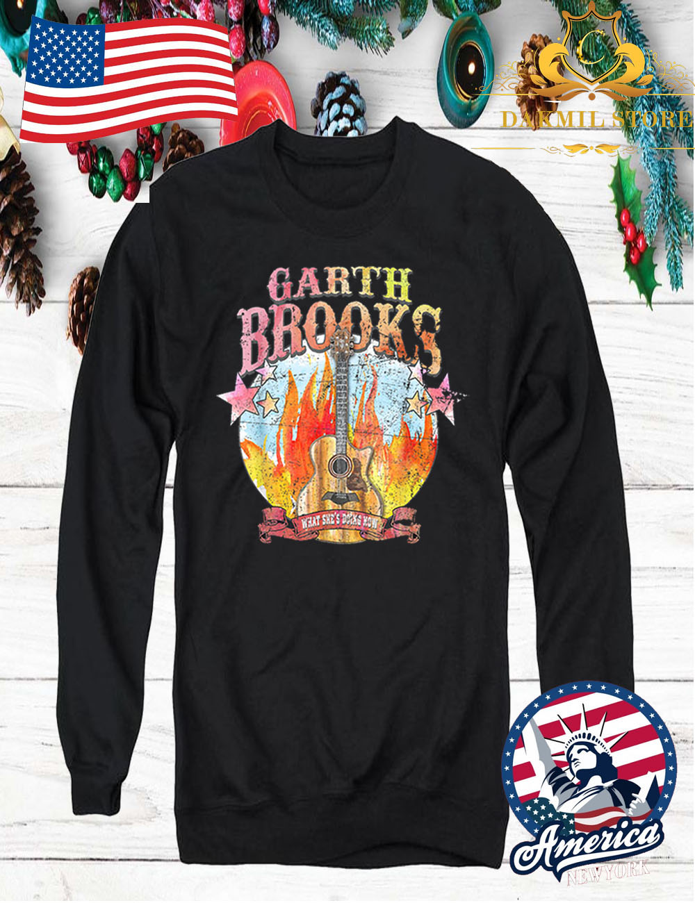 Vintage Garth Brooks T-Shirt vintage garth brooks Sweathsirt - Vintage Garth Brooks T-Shirt