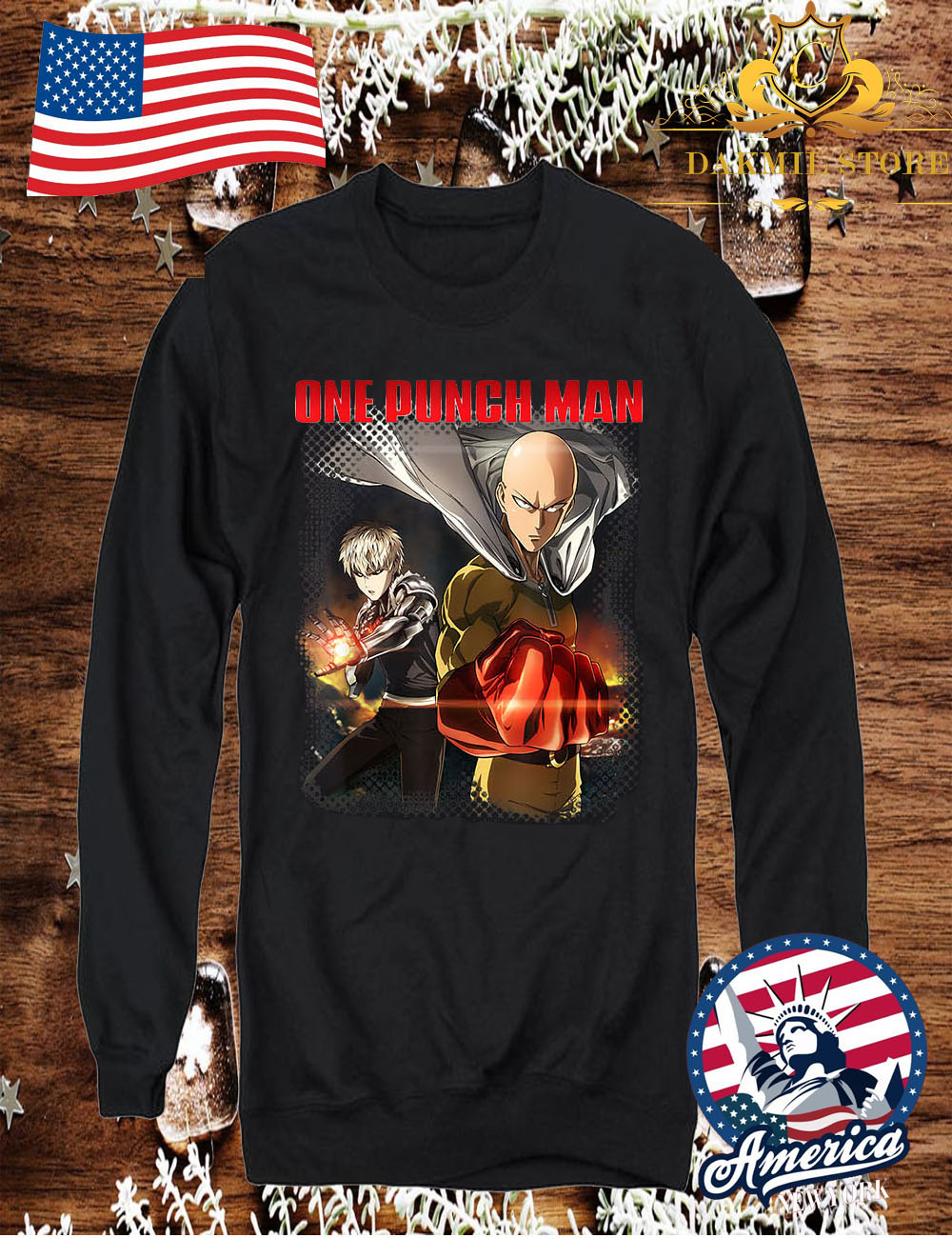 One Punch Man Saitama One Punch Mens T Shirt