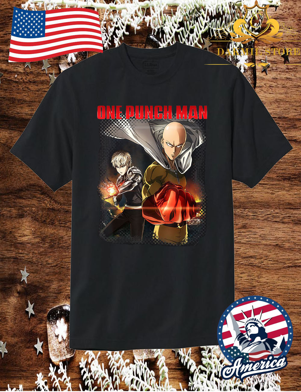 One Punch Man Saitama One Punch Mens T Shirt