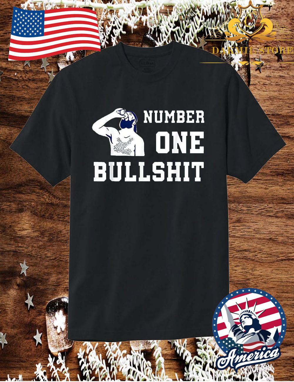 Vintage Number One Bullshit Nakita Kucherov T Shirt